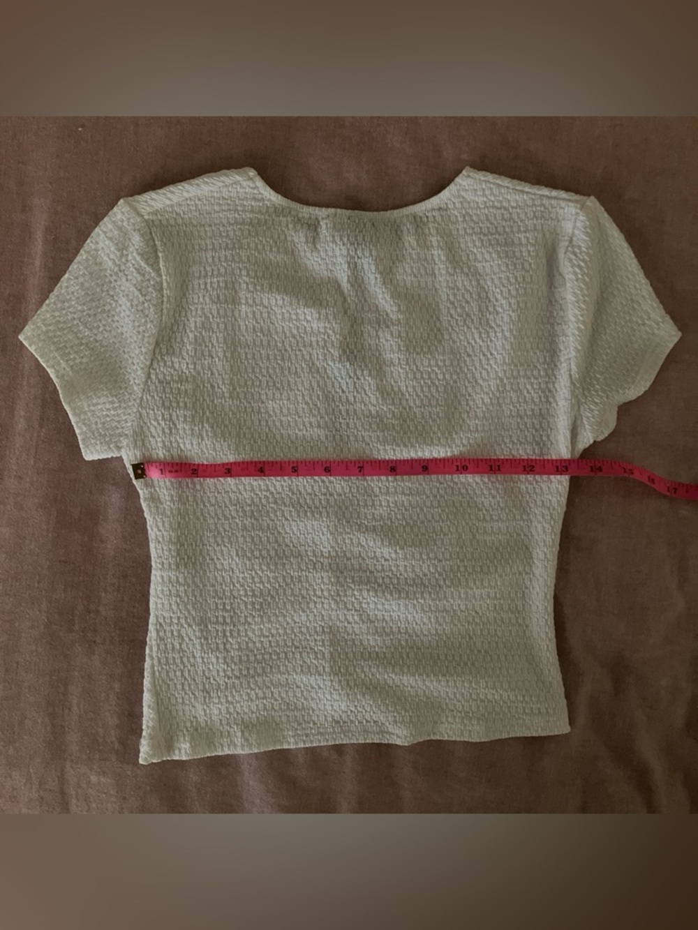 H&M Ruched Top - Cream - Picture 8 of 8